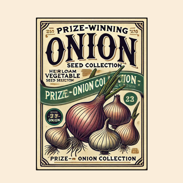 Prize-Winning Onions Seed Collection